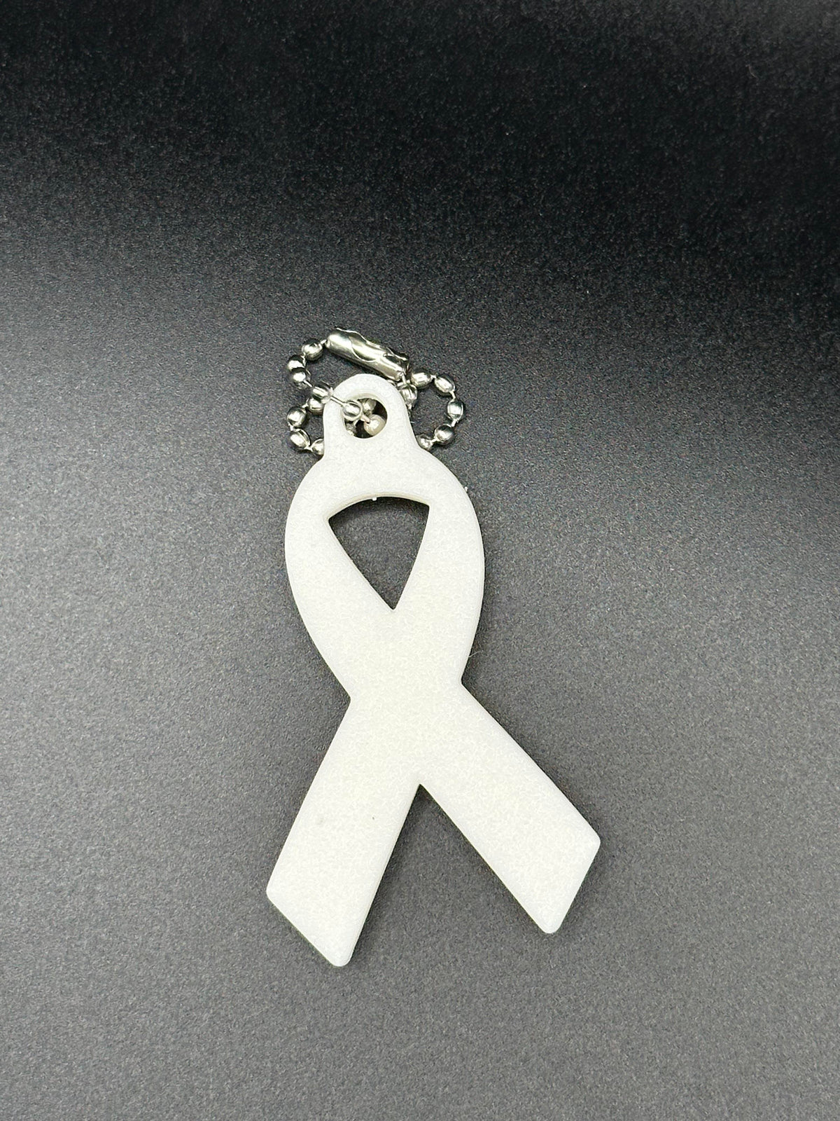 Breast Cancer Awareness Pink Ribbon Keychain