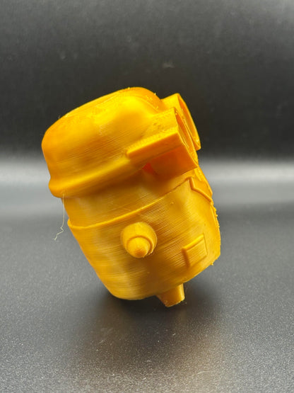 3D Printed Gold X-RAY Sprite – Gaming Collectible Figure – Display Model
