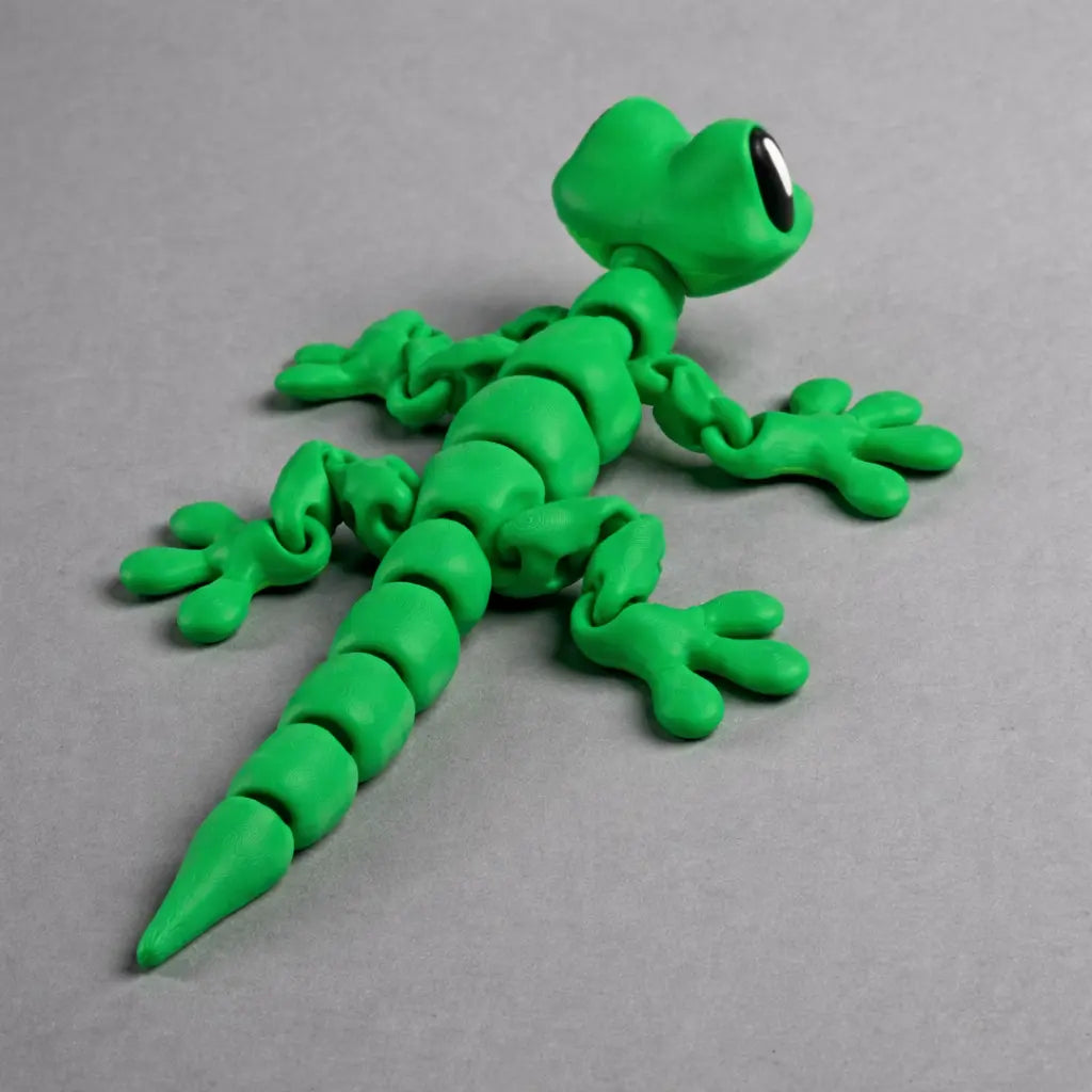 Articulated 3D Printed Lizard – Flexible Reptile Figure & Fun Home Décor BlakePrintz