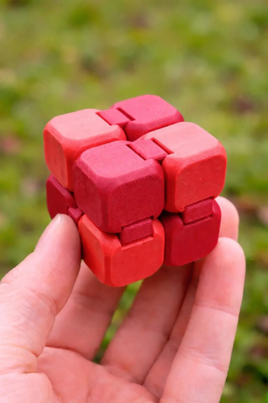 3D Printed Infinity Cube Fidget Toy – Stress Relief Desk Gadget for Kids & Adults BlakePrintz