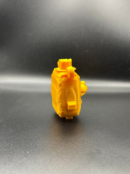 3D Printed Gold FNAF Sprite – Gaming Collectible Figure – Display Model