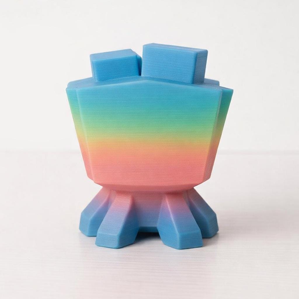 Collectible 3D Printed Prehistoric Rock Friend | Stone Creature Desk Figurine BlakePrintz