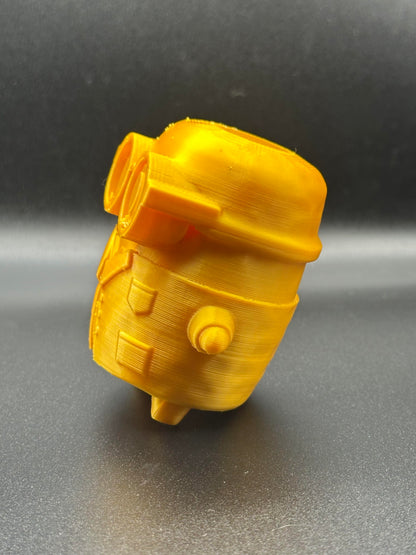 3D Printed Gold X-RAY Sprite – Gaming Collectible Figure – Display Model