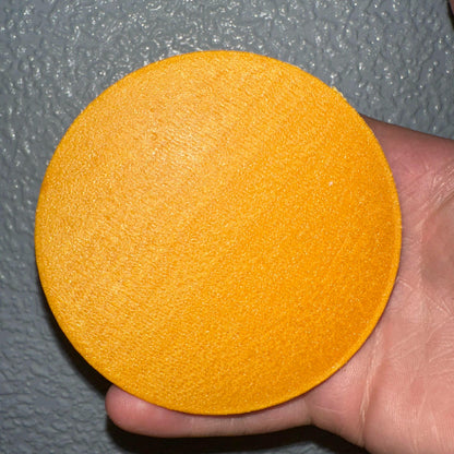 Gold 1UP Gaming Token – Thick 3D Printed Collectible Coin