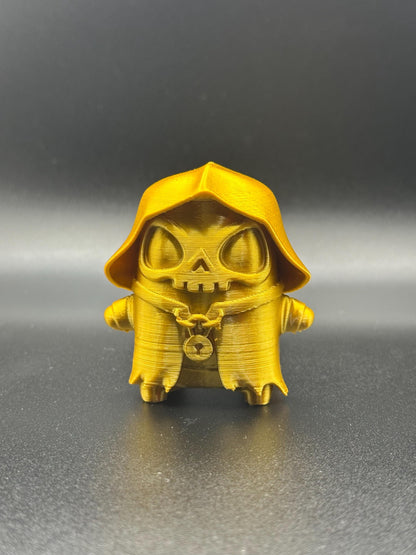 3D Printed Gold Grim Sprite Figure | Gaming Desk Decor | Gamer Gift | Collectible Display Model BlakePrintz