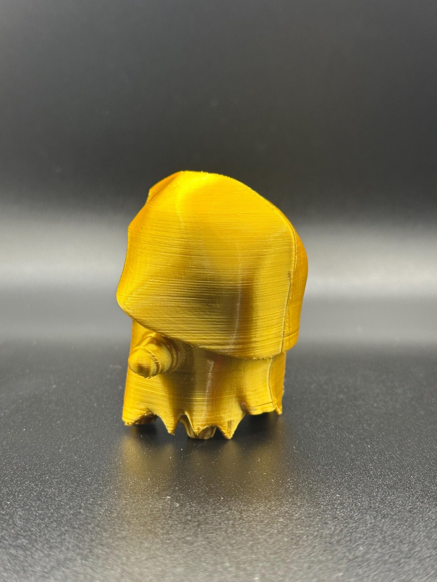 3D Printed Gold Grim Sprite Figure | Gaming Desk Decor | Gamer Gift | Collectible Display Model BlakePrintz