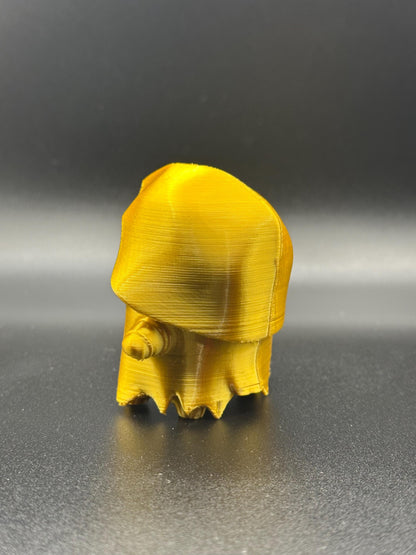 3D Printed Gold Grim Sprite Figure | Gaming Desk Decor | Gamer Gift | Collectible Display Model BlakePrintz